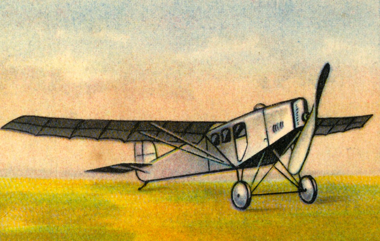 飞机模型，1932年。 作者 不明