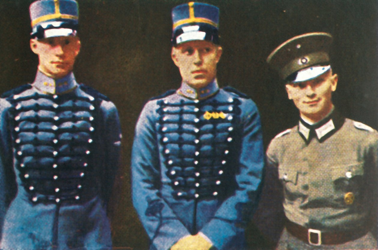 1928年现代五项全能冠军。 作者 不明