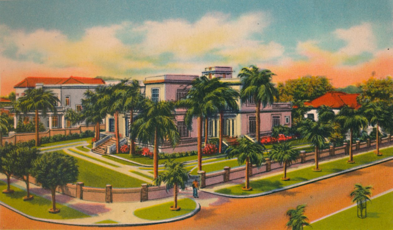 巴兰基亚（Barranquilla），埃尔普拉多（El Prado）的现代住宅，建于1940年代 作者 不明