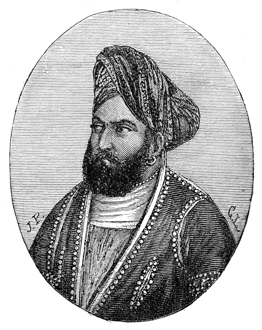 穆罕默德·阿克巴尔·汗（Mohammad Akbar Khan），十九世纪 作者 不明