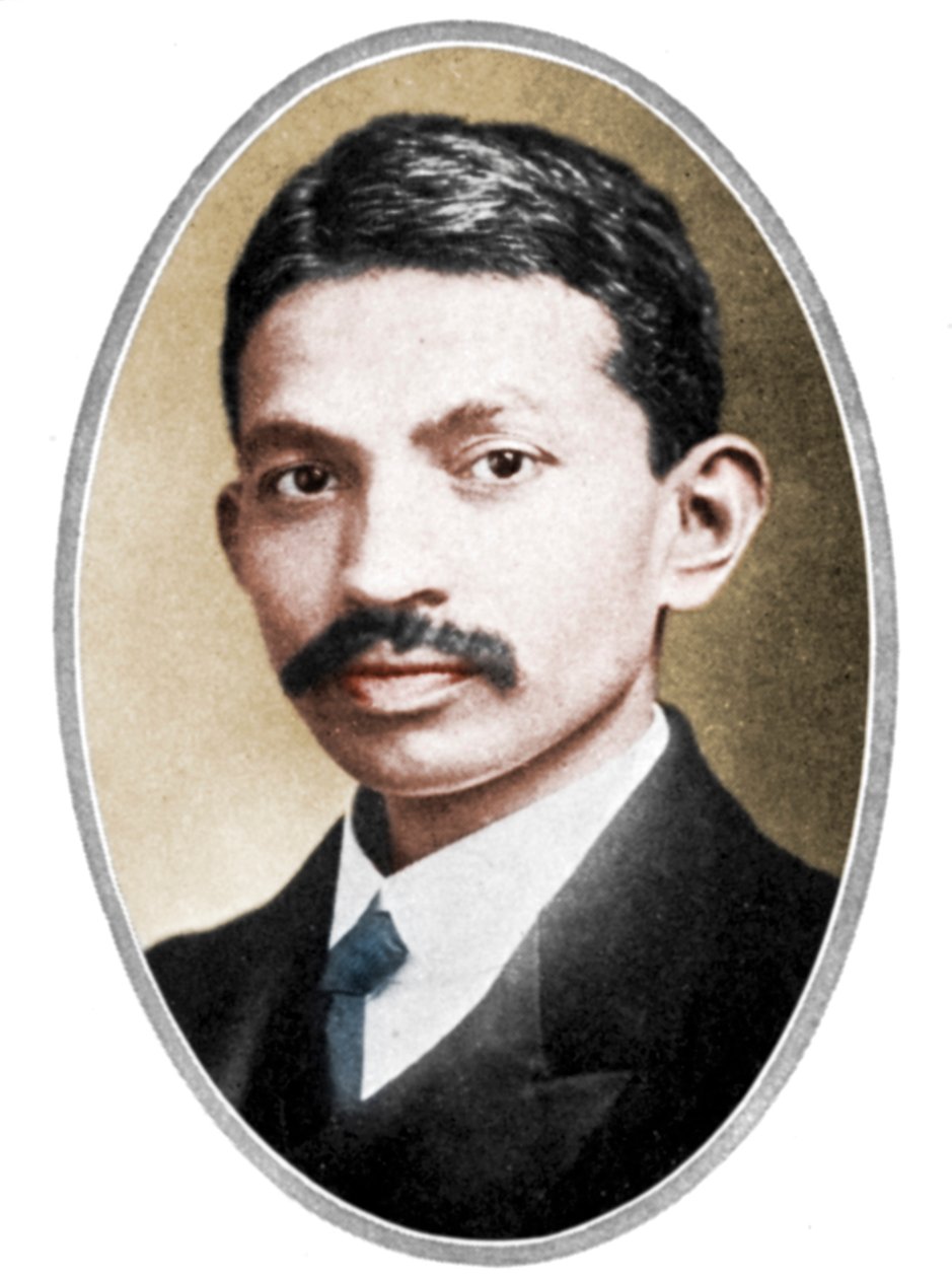 Mohondas Karamchand Gandhi 1869-1948，年轻时 作者 不明