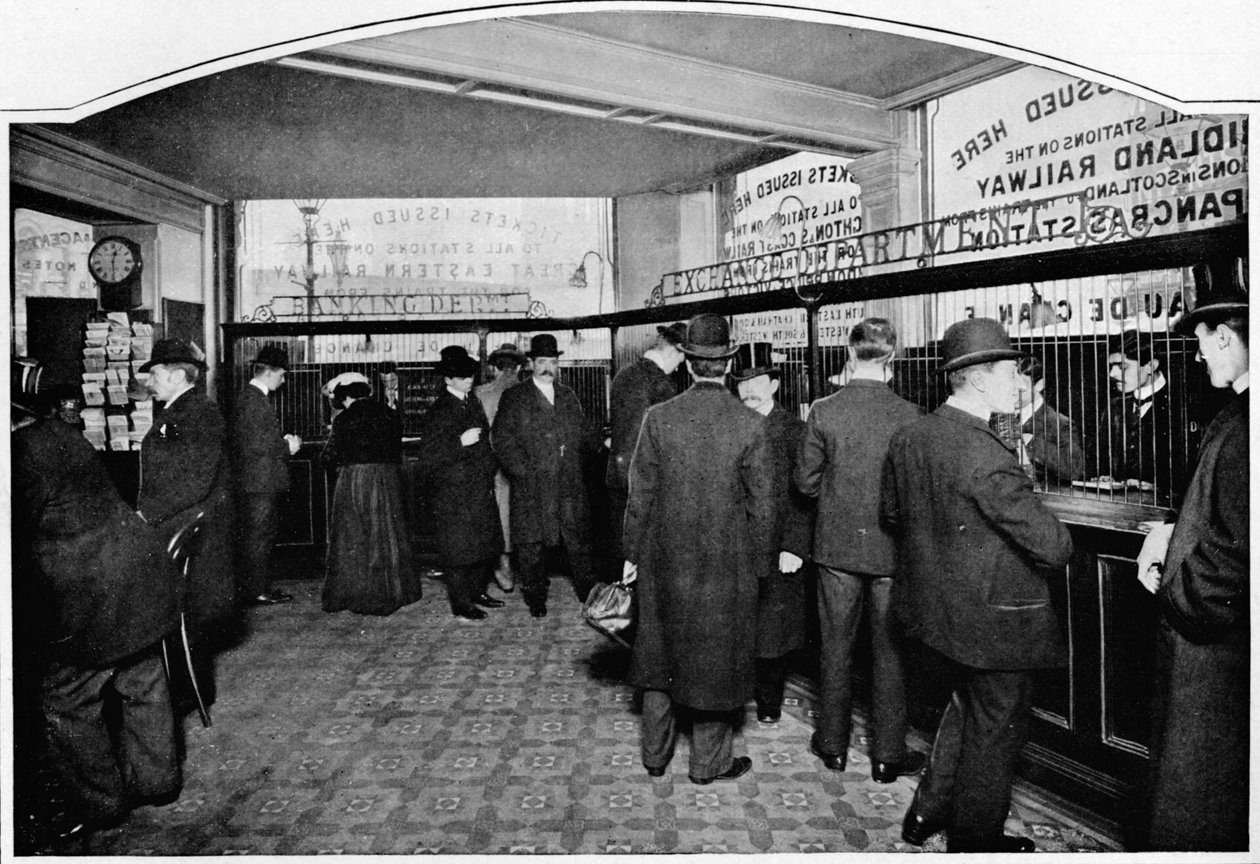 伦敦市拉德盖特马戏团Thmas Cook＆Son货币兑换处，c1903 1903年 作者 不明