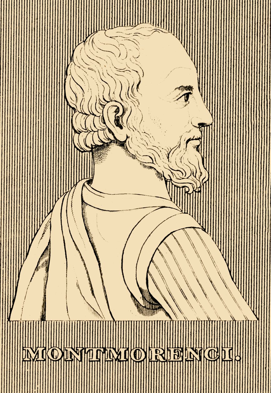 蒙特莫林奇（Montmorenci），1493-1567，1830年。 作者 不明