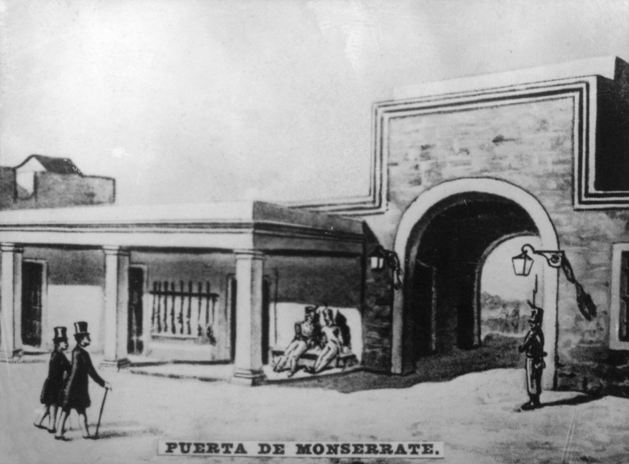 蒙特塞拉特门（Montserrate Door），1836年，1920年代 作者 不明