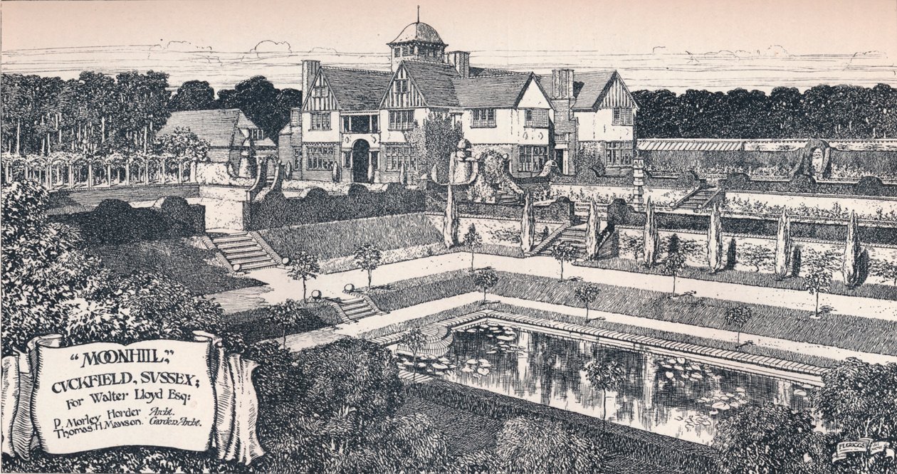 Moonhill，Cuckfield，苏塞克斯，c1902 作者 不明