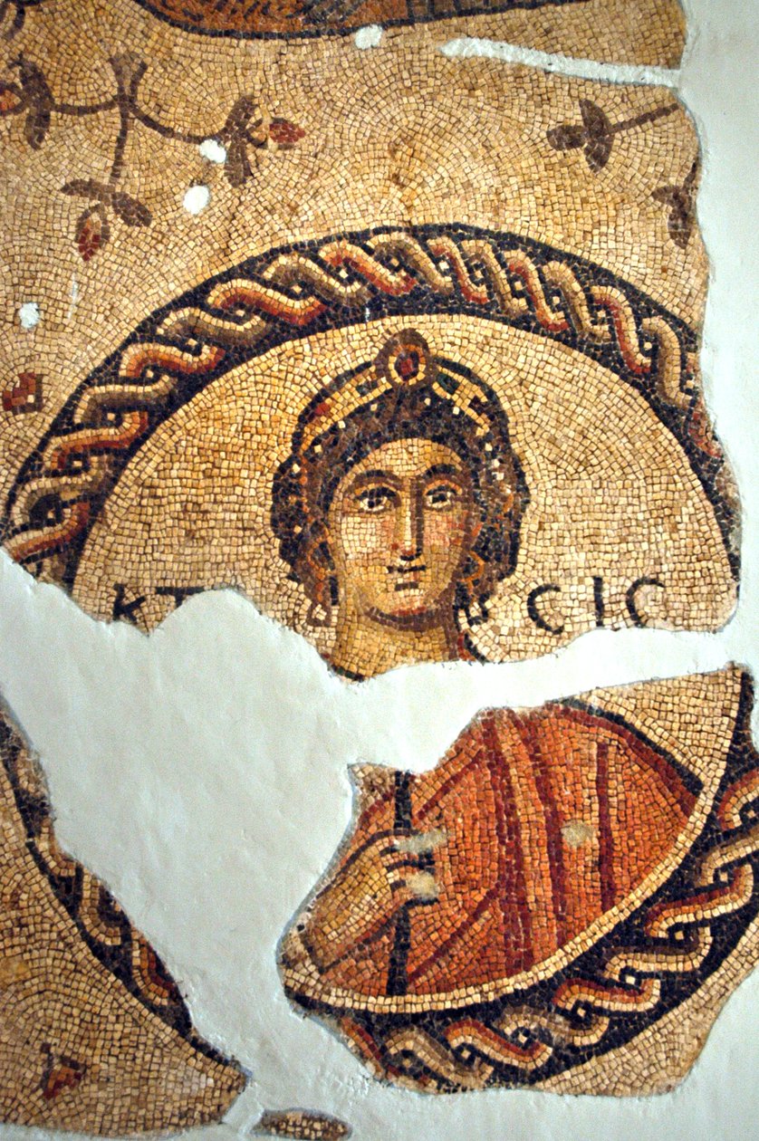 Mosaic of Ktisis from Antakya, Turkey 作者 不明
