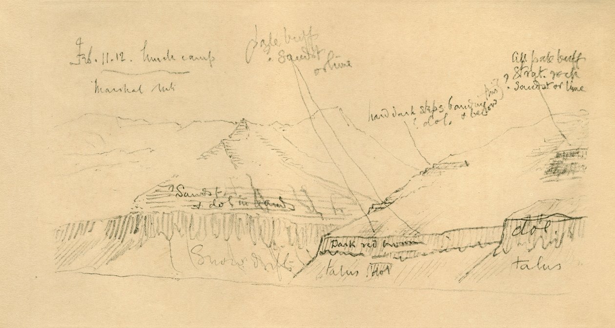 1912年2月11日，巴克利山，1913年 作者 不明