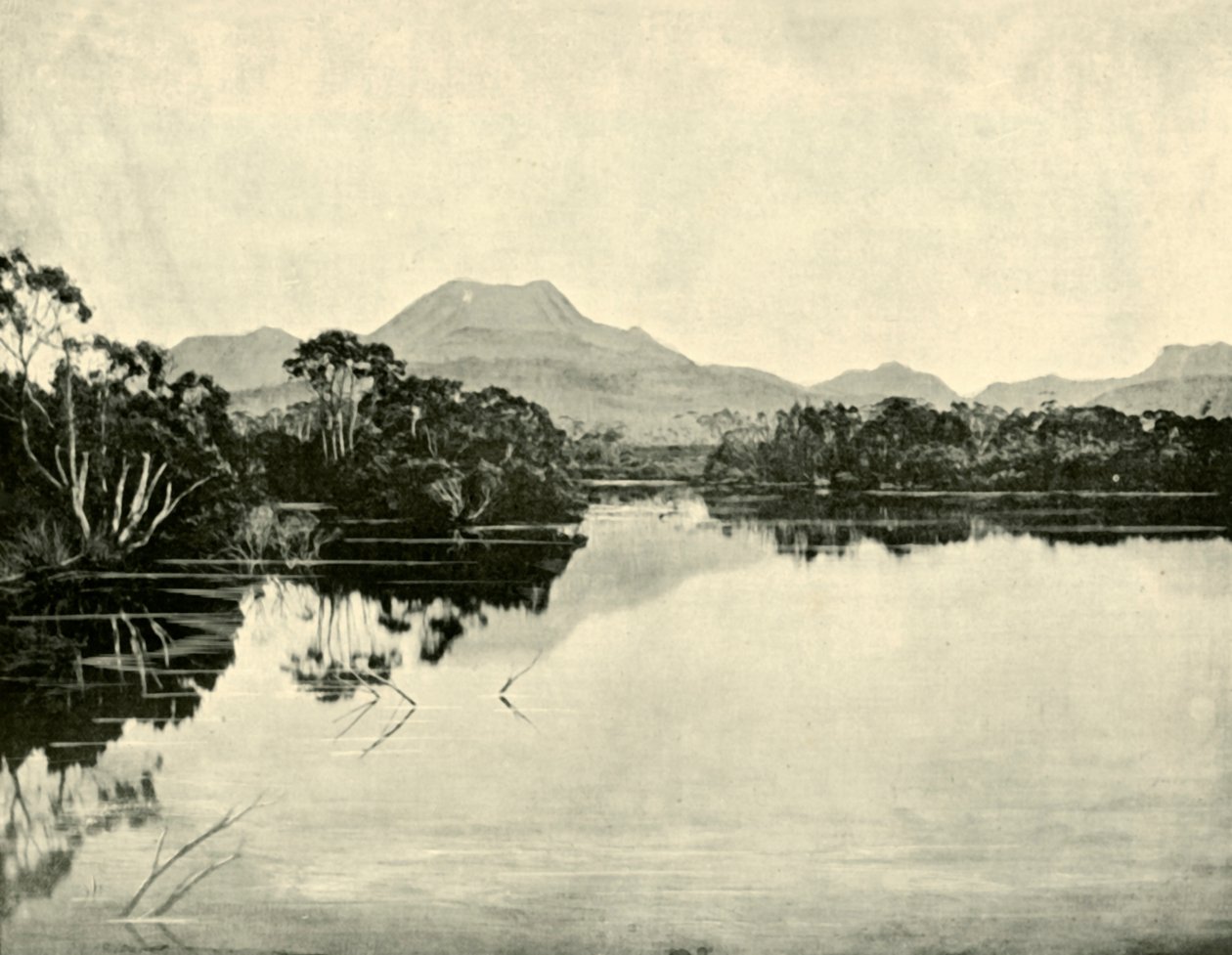 1901年，圣克莱尔湖水仙河杜卡恩山脉古尔德山。 作者 不明