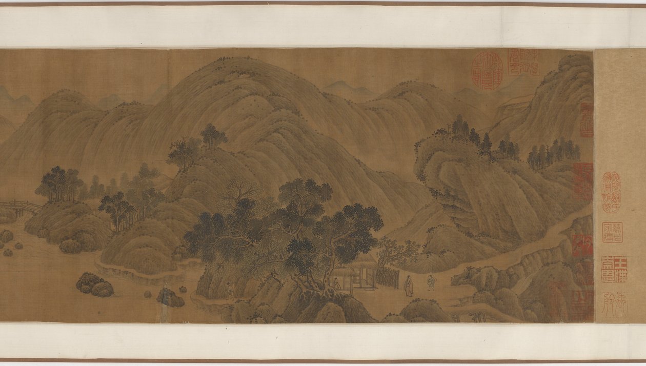 山区景观，1550-1644。 作者 不明
