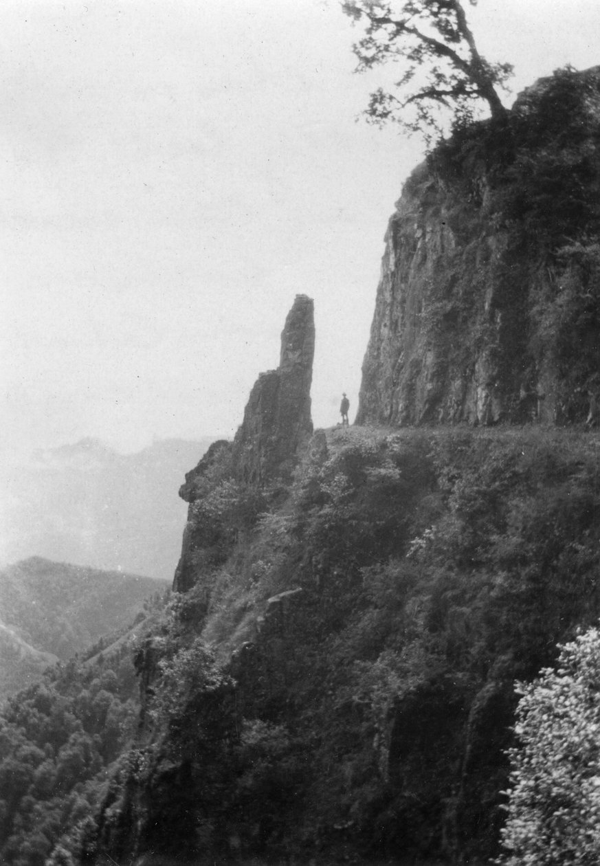 卡尔西和查克拉塔之间的山脉，印度，1917年 作者 不明