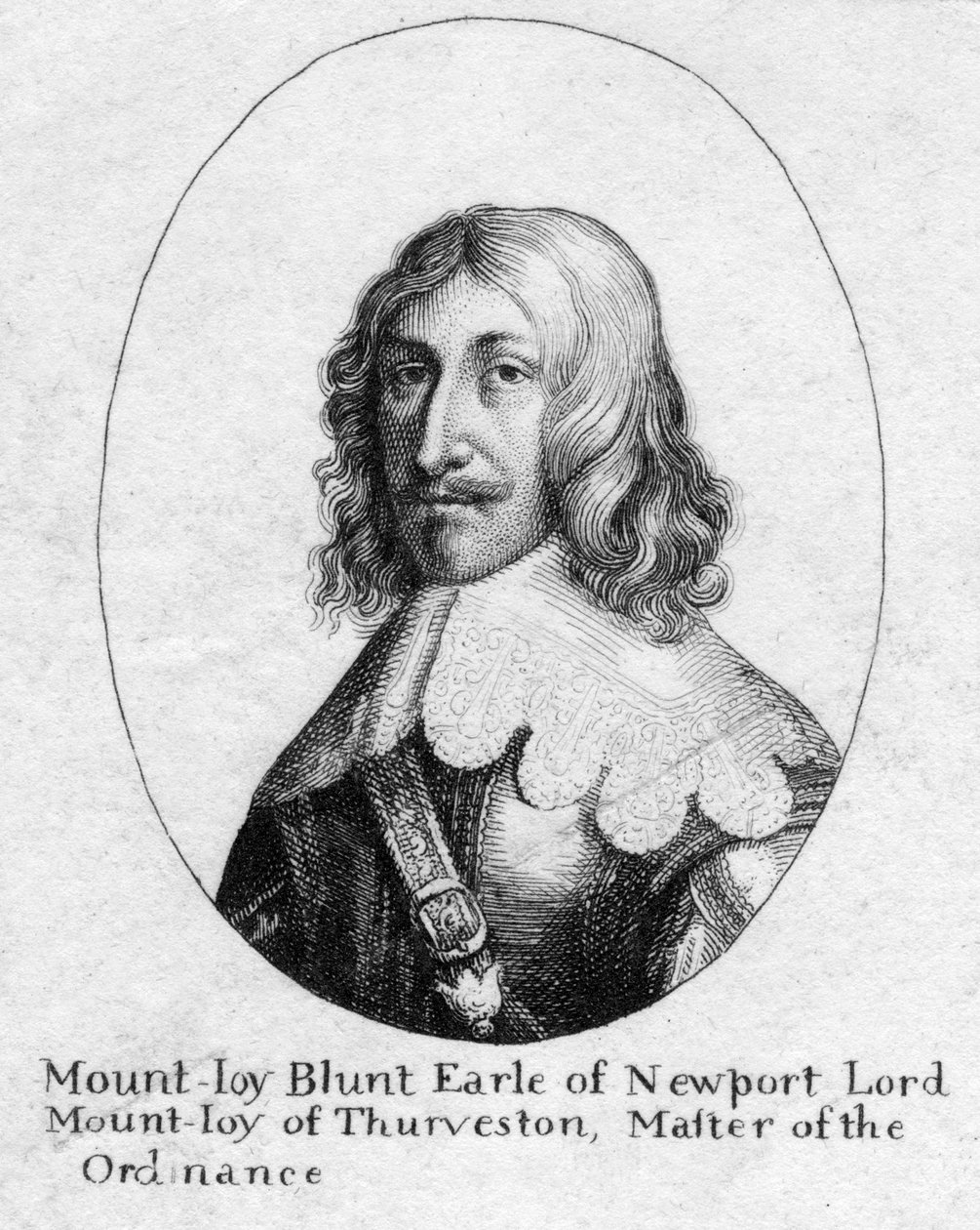 Mountjoy Blount 1597-1666，纽波特第一伯爵，1800年 作者 不明