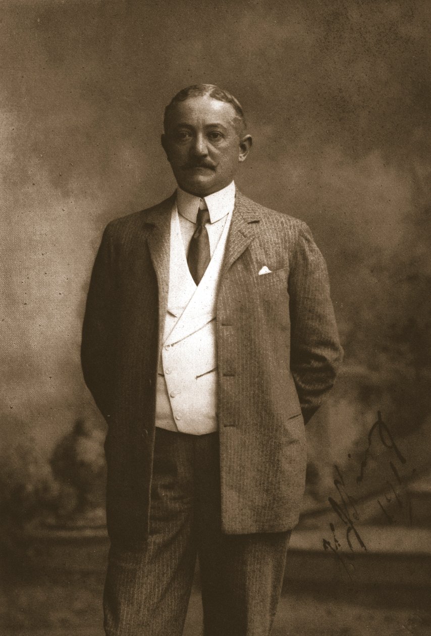 HJ King先生，1911年。 作者 不明