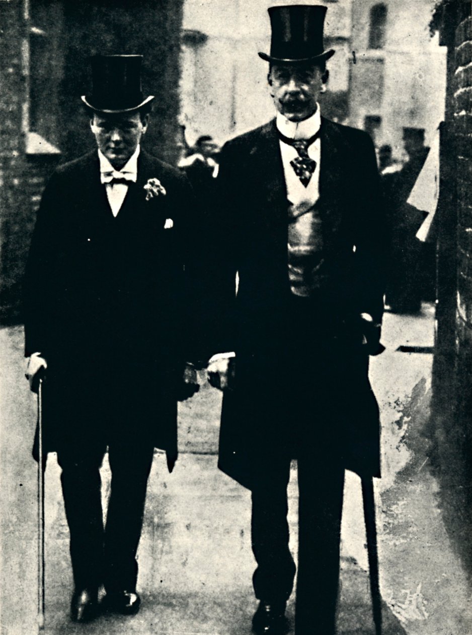 刘易斯·哈考特先生和丘吉尔先生，c1900年，1945年。 作者 不明