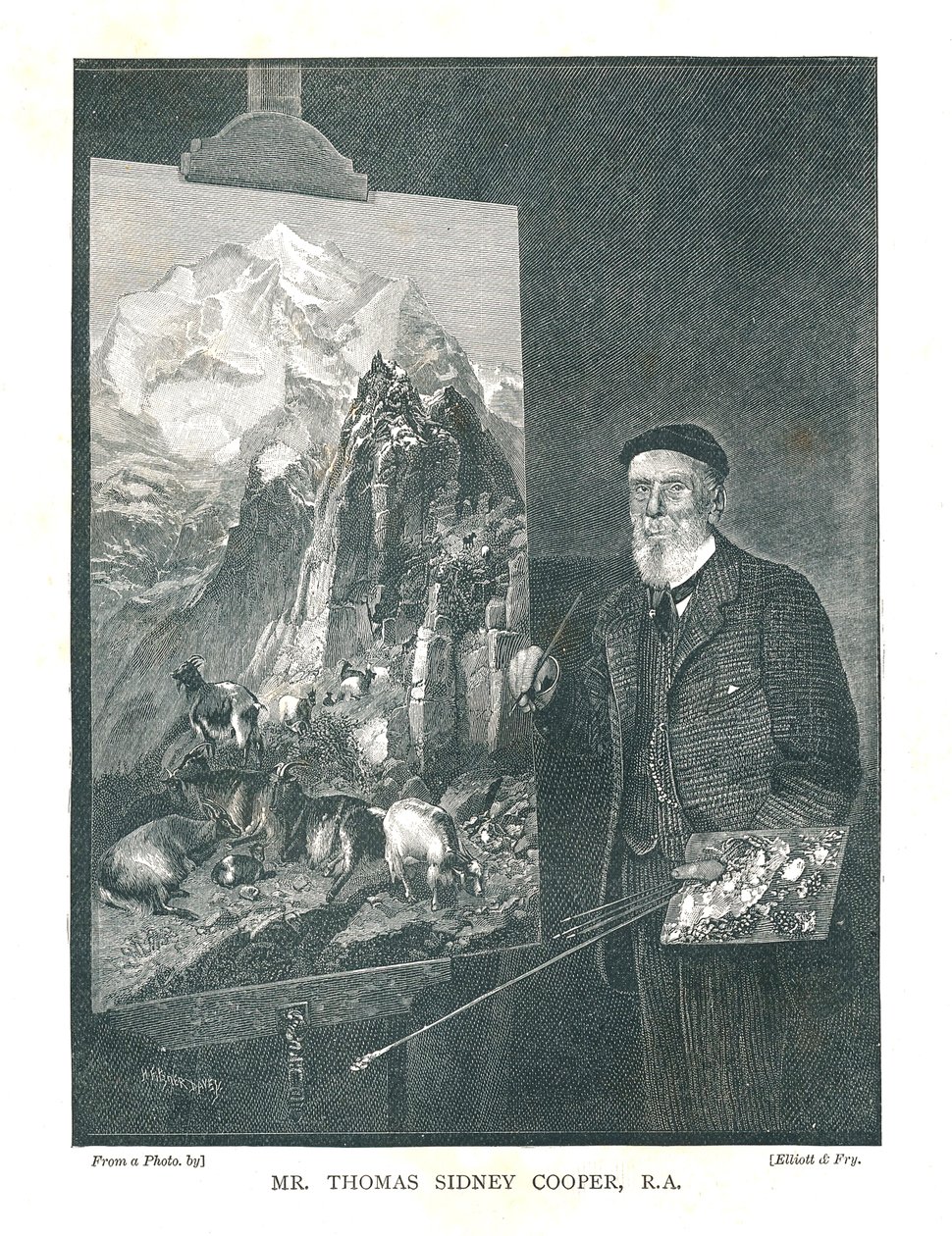 托马斯·西德尼·库珀先生（RA），1894年 作者 不明