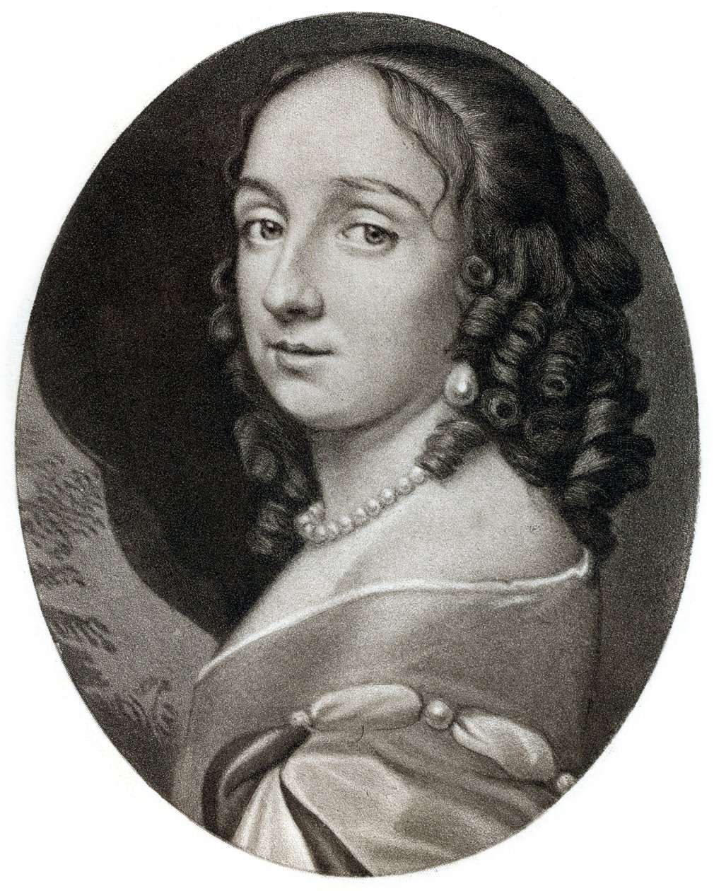 1899年，奥利弗·克伦威尔（Oliver Cromwell）的第二个女儿Claypole Elizabeth Cromwell夫人。 作者 不明