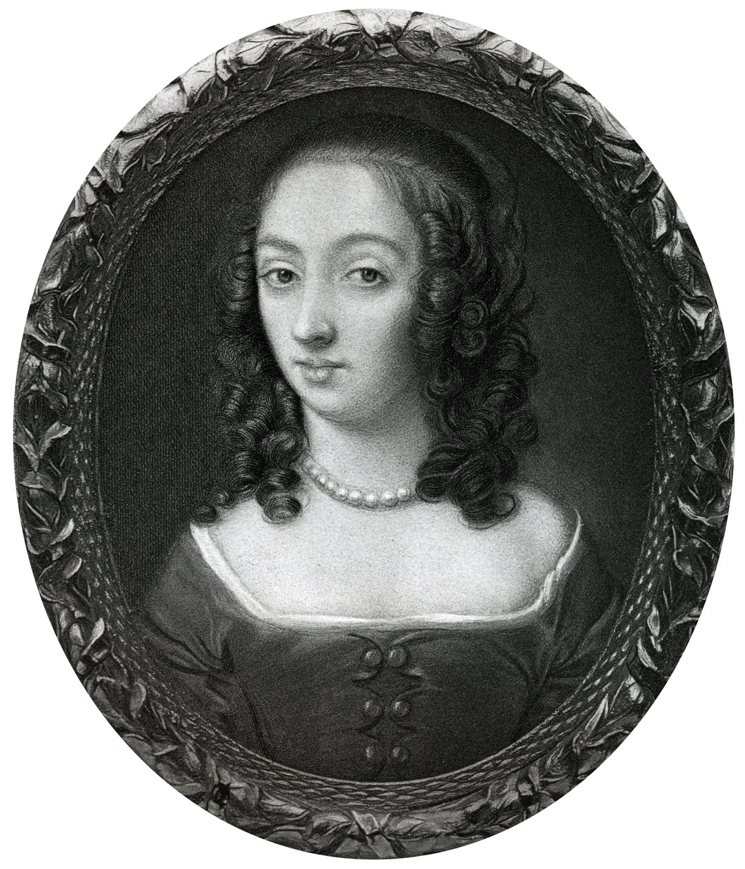 1899年，奥利弗·克伦威尔（Oliver Cromwell）的第二个女儿Claypole Elizabeth Cromwell夫人。 作者 不明