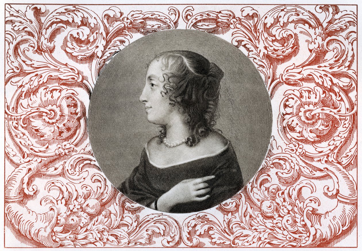 1899年，奥利弗·克伦威尔（Oliver Cromwell）的第二个女儿Claypole Elizabeth Cromwell夫人。 作者 不明