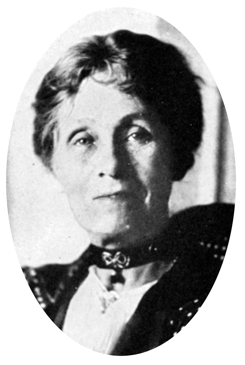 Emmeline Pankhurst夫人，英国议员，20世纪初 作者 不明
