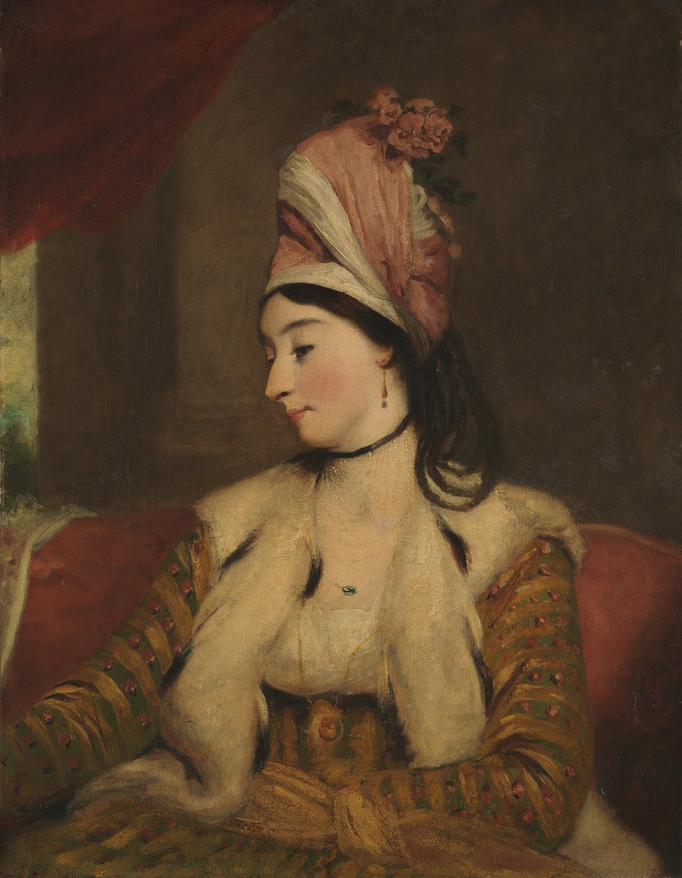 乔治·鲍德温夫人（Jane Maltass）夫人，1763-1839年，1782年或以后。 作者 不明