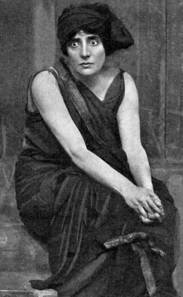 英国舞台女演员帕特里克·坎贝尔夫人（Electra），1908年-1951年 作者 不明