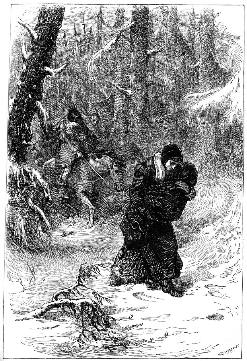 罗兰森夫人和印第安人，1676年1880年 作者 不明