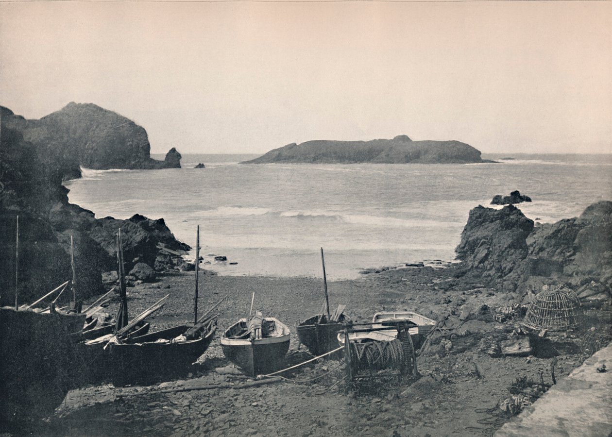 竖框湾-展示竖框岛，1895年 作者 不明