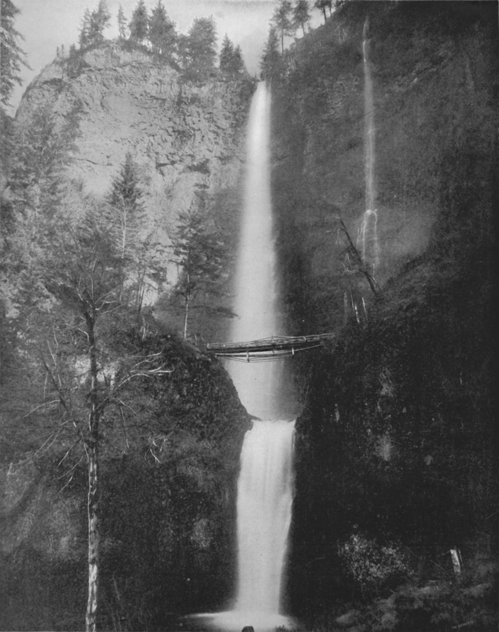 Multinomah Falls，19世纪 作者 不明