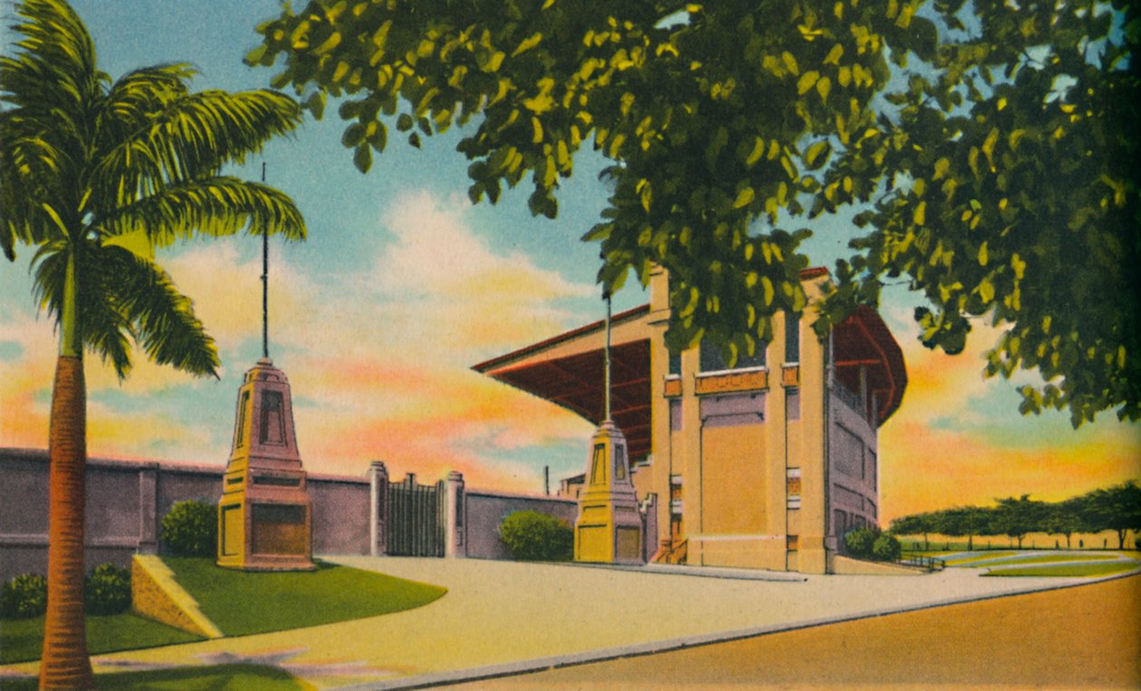 巴兰基亚市政体育场，c1940年代 作者 不明