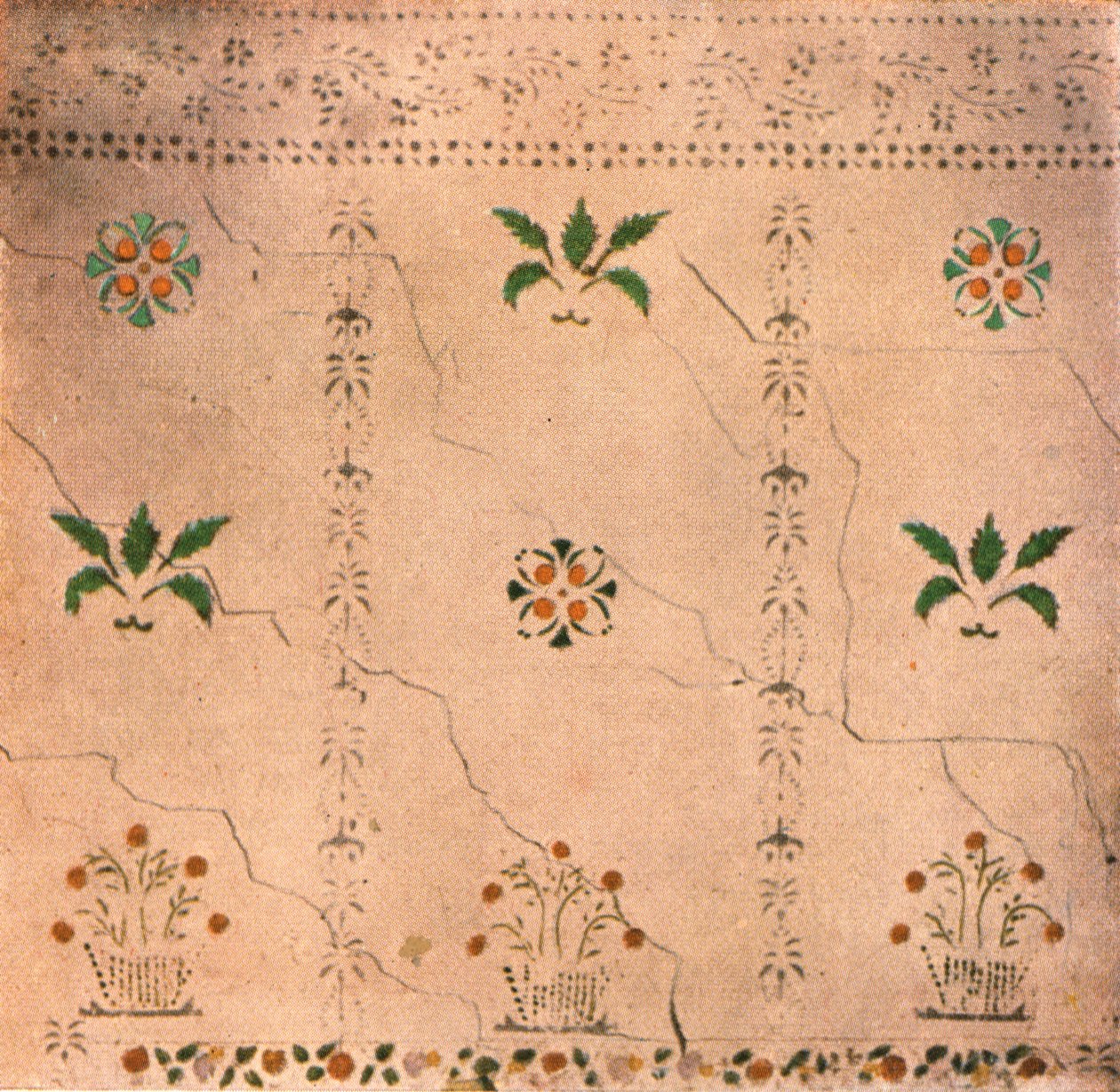 1928年，美国佛蒙特州万宝路学院马瑟故居壁画。 作者 不明