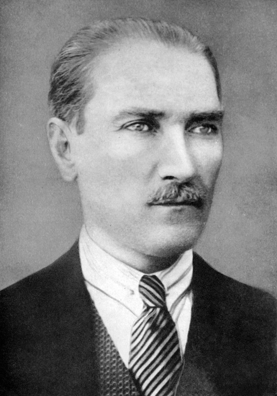 穆斯塔法·凯末尔·帕夏（Mustapha Kemal Pasha）1881–1928年，土耳其革命者，1926年 作者 不明