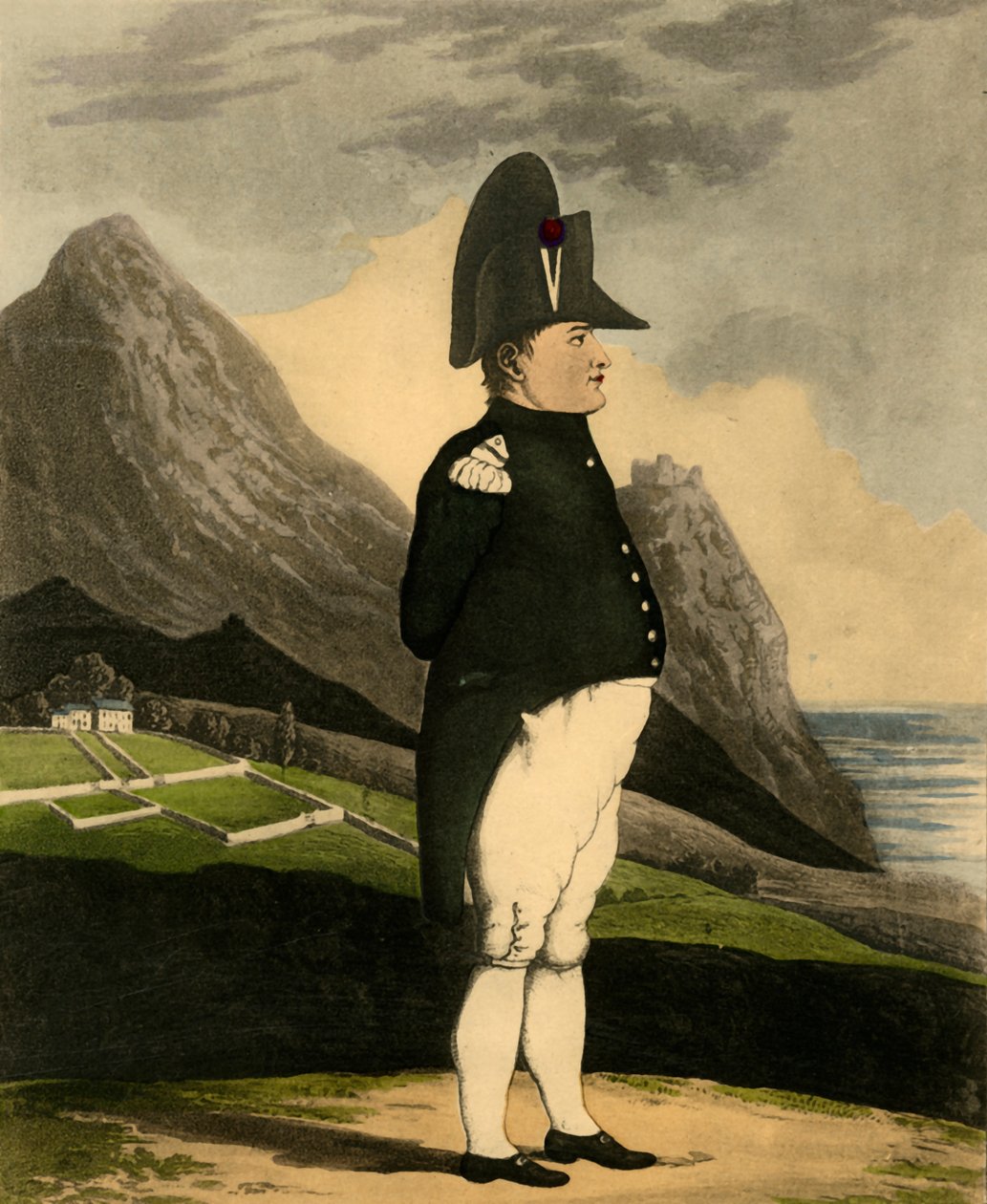 拿破仑·波拿巴（Napoleon Bonaparte），1816年，1921年。 作者 不明