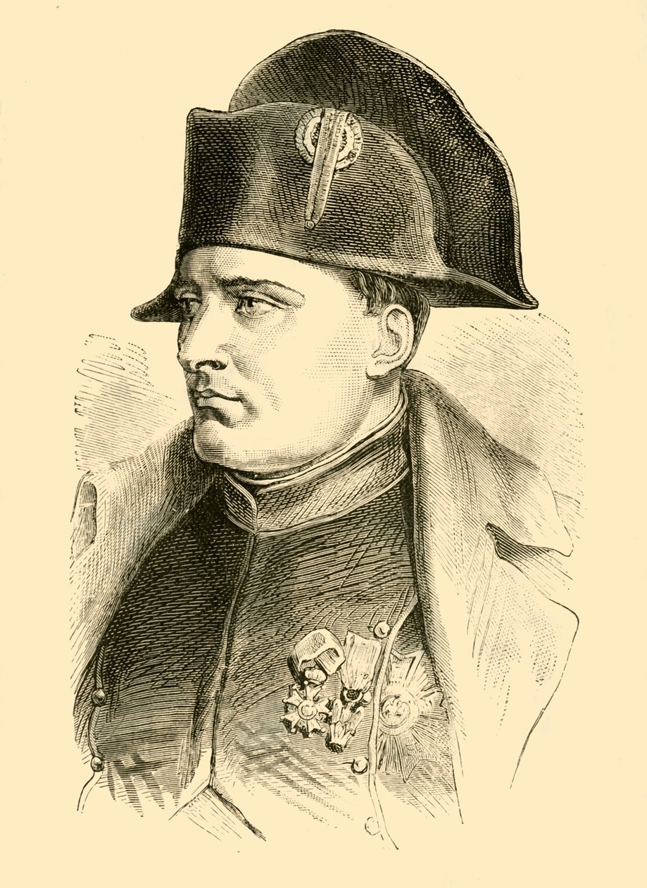 拿破仑·波拿巴（Napoleon Bonaparte），c1800-1810，1890年。 作者 不明