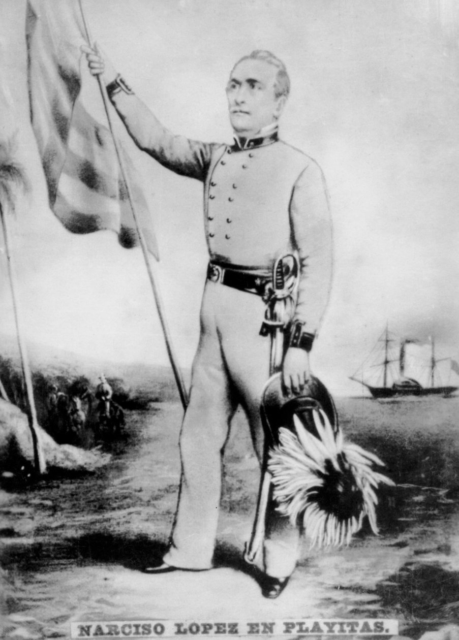 纳西索·洛佩兹（Narciso Lopez），1797-1851年，1920年代 作者 不明