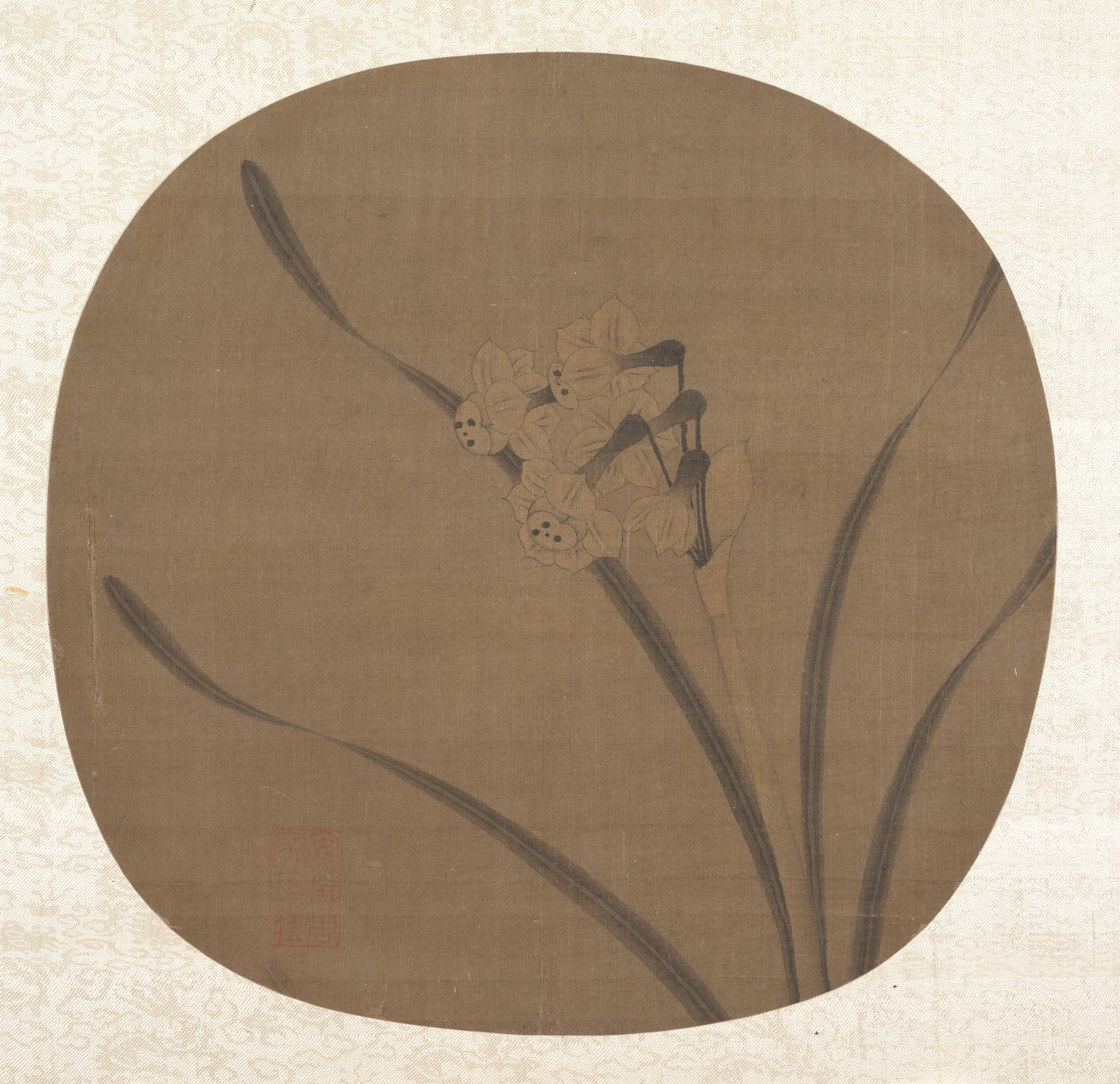 水仙，13世纪。 作者 不明