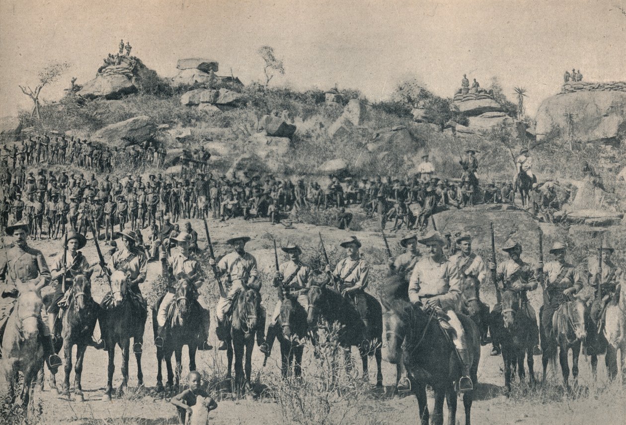 纳塔尔志愿者（Natal Volunteers），c1900年。 作者 不明