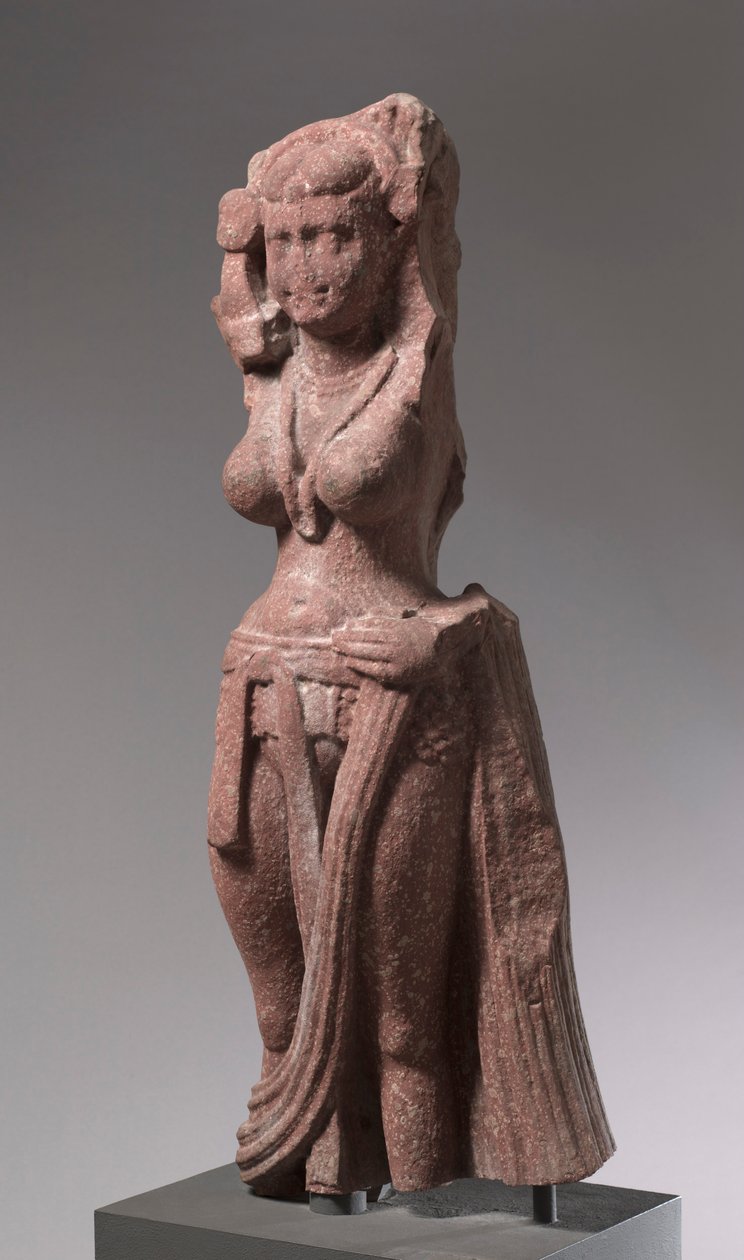 Nature Divinity Yakshi，c。 75。 作者 不明