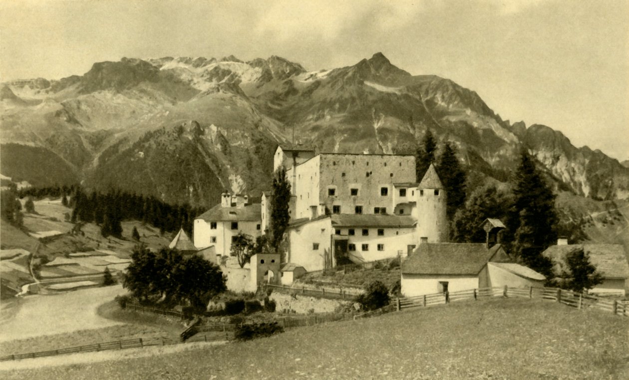 瑙德斯贝格城堡，瑙德斯，奥地利，c1935。 作者 不明