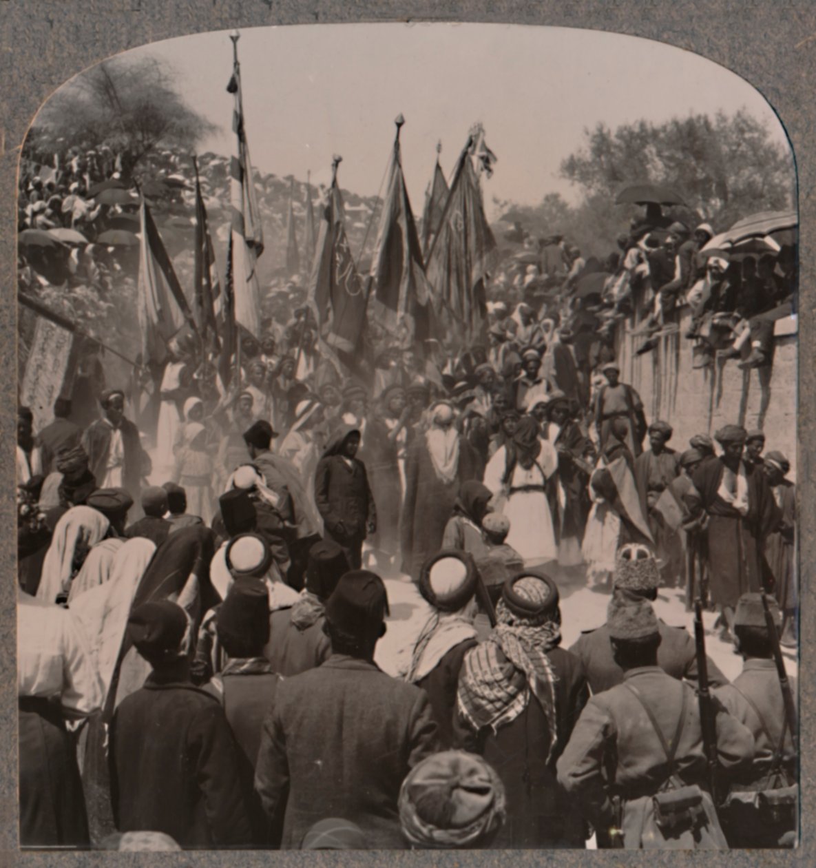 内比·穆萨（Nebi Musa）游行，c1900 作者 不明