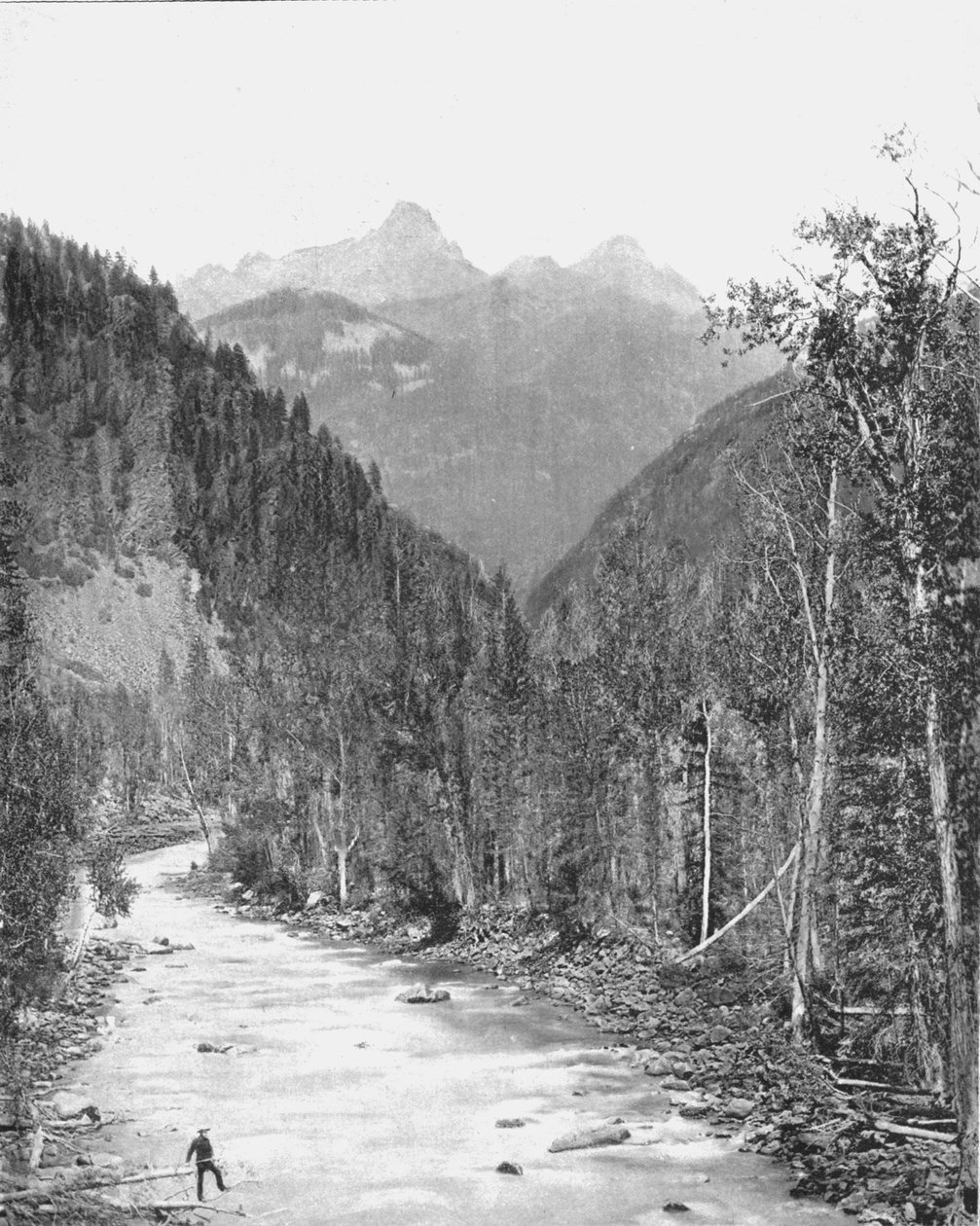 针山，里约热内卢峡谷，美国，科罗拉多州，c1900。 作者 不明