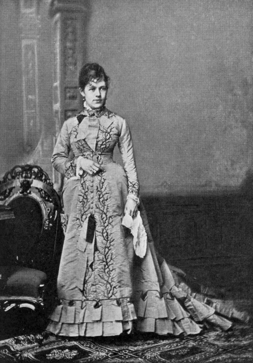 内莉·格兰特·萨托里斯（Nellie Grant Sartoris），尤利西斯·S·格兰特（Ulysses S Grant）的女儿，19世纪，1908年 作者 不明