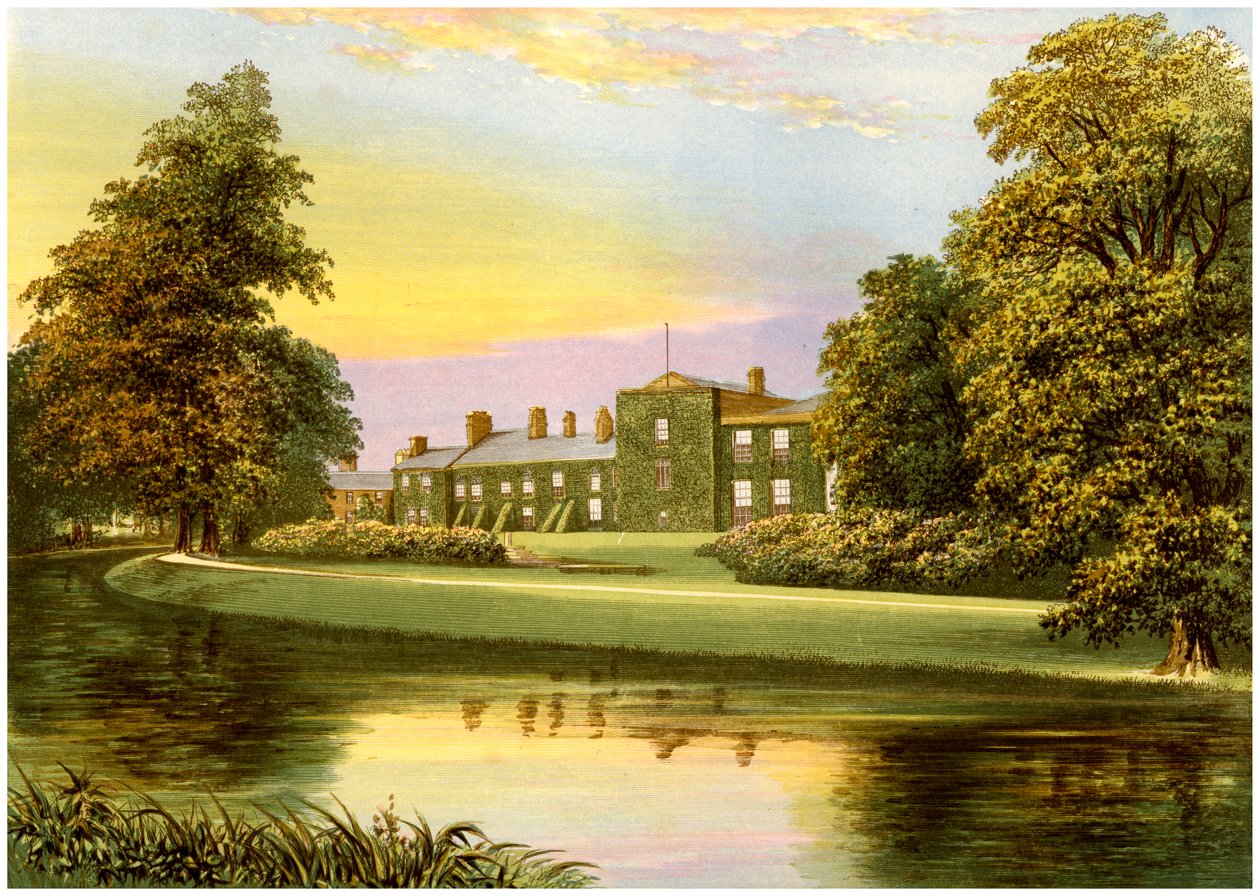 坎伯里亚郡纳瑟霍尔（Netherhall），Pocklington-Senhouse家族的住所，c1880年 作者 不明