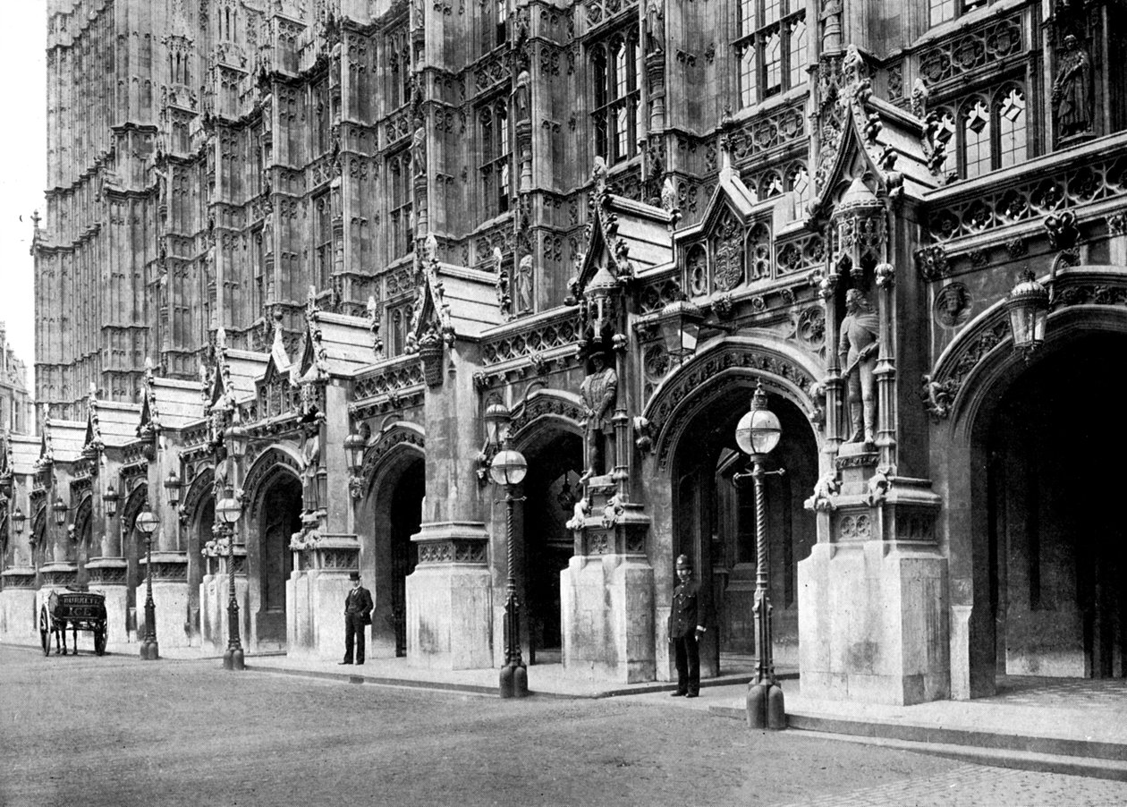 伦敦威斯敏斯特宫（New Palace Yard），约建于1905年 作者 不明