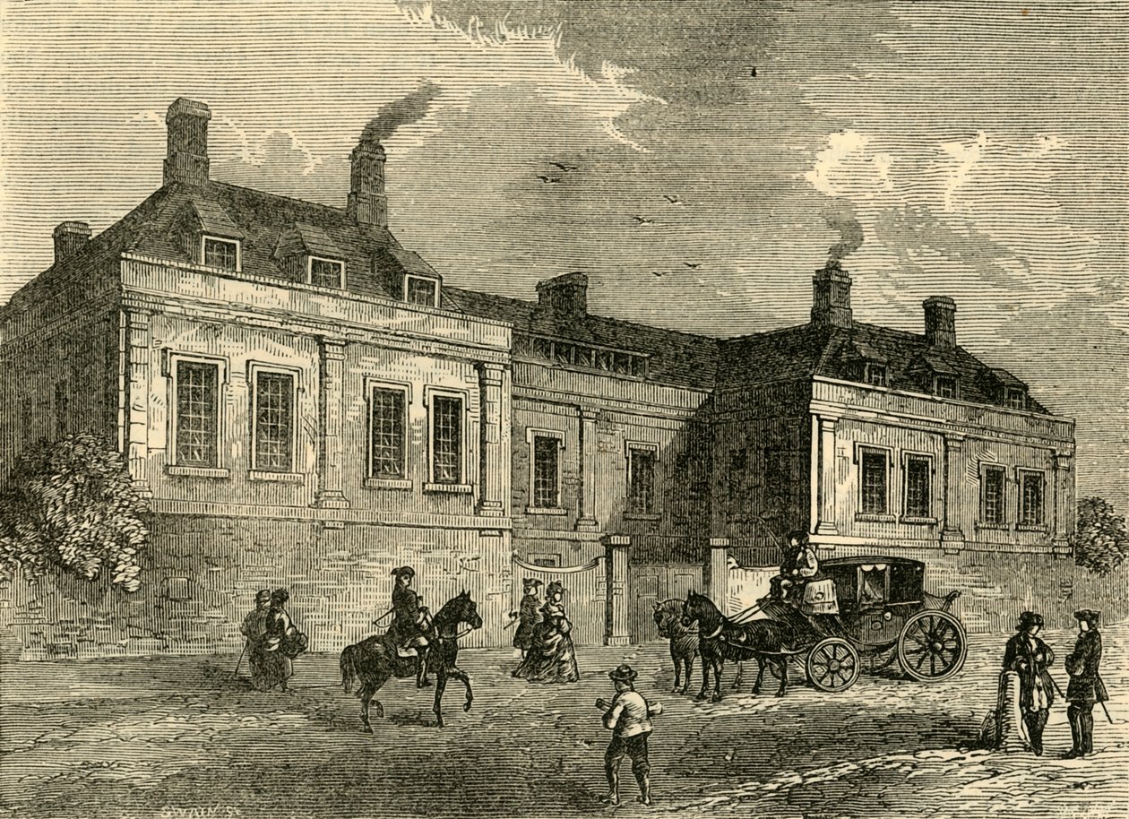 纽卡斯尔大厦，c1872。 作者 不明