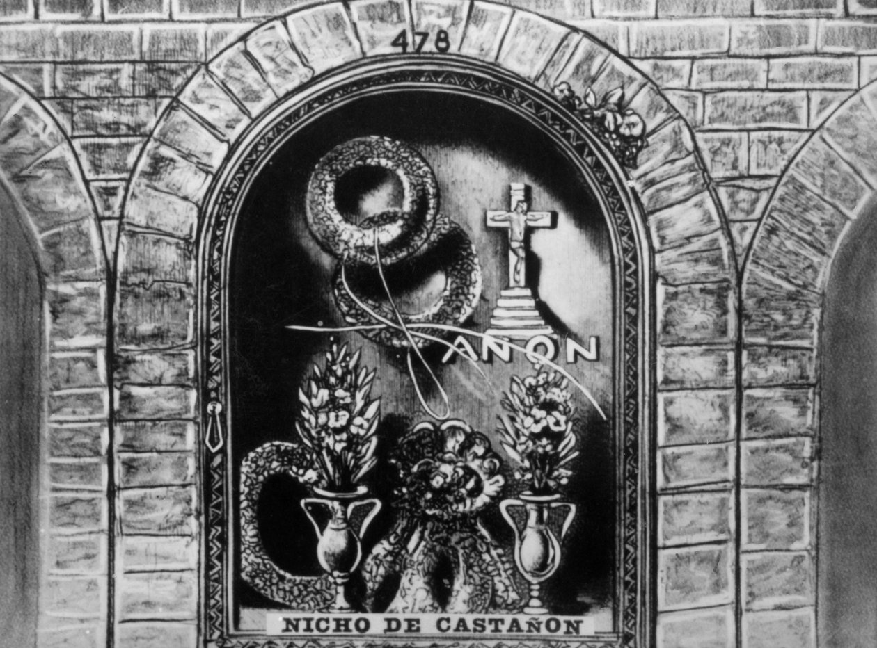 卡斯塔农的利基（Niche of Castanon），1871年，1920年代 作者 不明