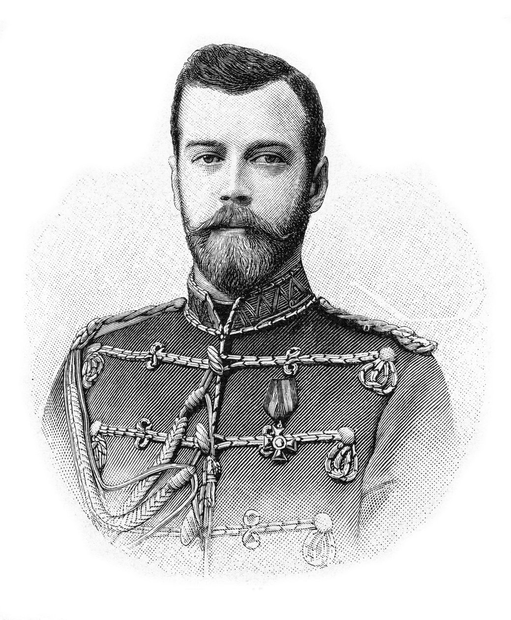 尼古拉二世（Nicholas II），俄罗斯最后的皇帝，1900年 作者 不明