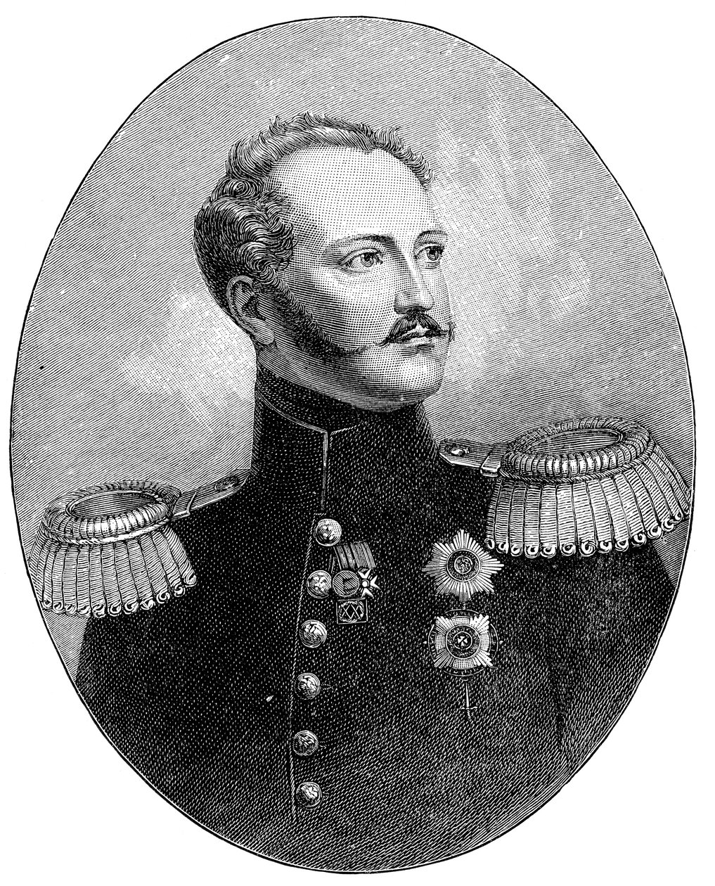 尼古拉斯一世（1796-1855），俄罗斯沙皇，身着军装 作者 不明