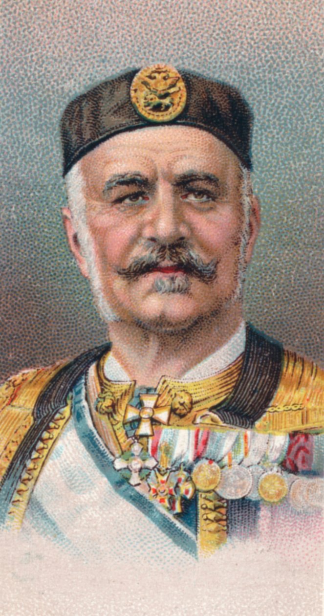 尼古拉斯一世（1841-1921），黑山国王，1917年 作者 不明