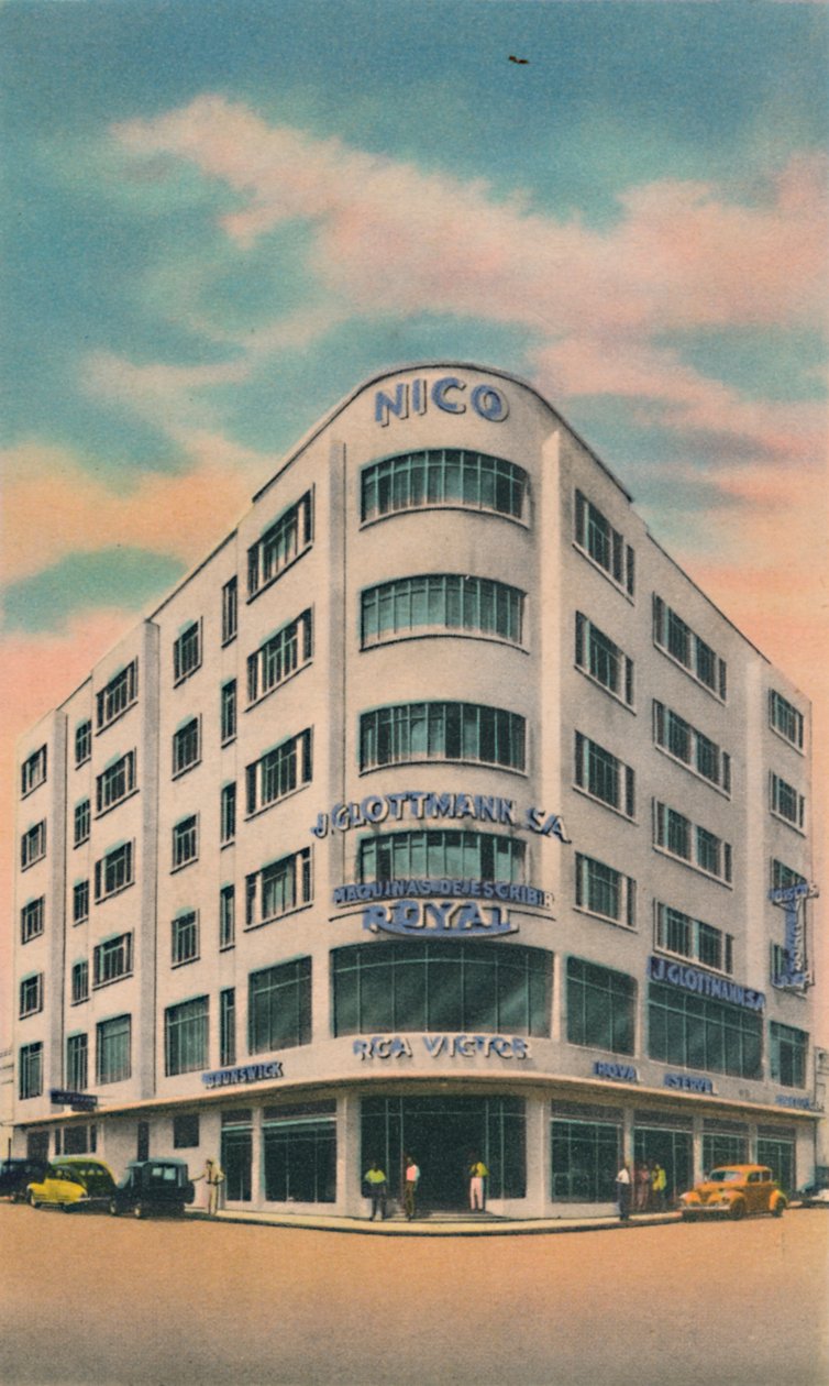 尼科大厦（Nico Building），所有者：P。＆M. Matera，Barranquilla，建于1940年代 作者 不明