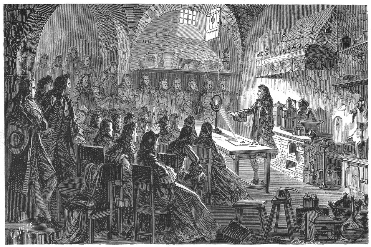 Nicolas Lemery，法国药剂师和化学家，1874年 作者 不明