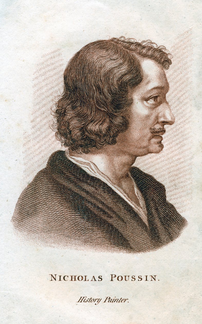 尼古拉斯·普桑（Nicolas Poussin），法国古典画家，十九世纪 作者 不明